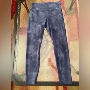Diamond Dye Shade Naval Blue Lululemon Wunder Train High-Rise Tight 25"